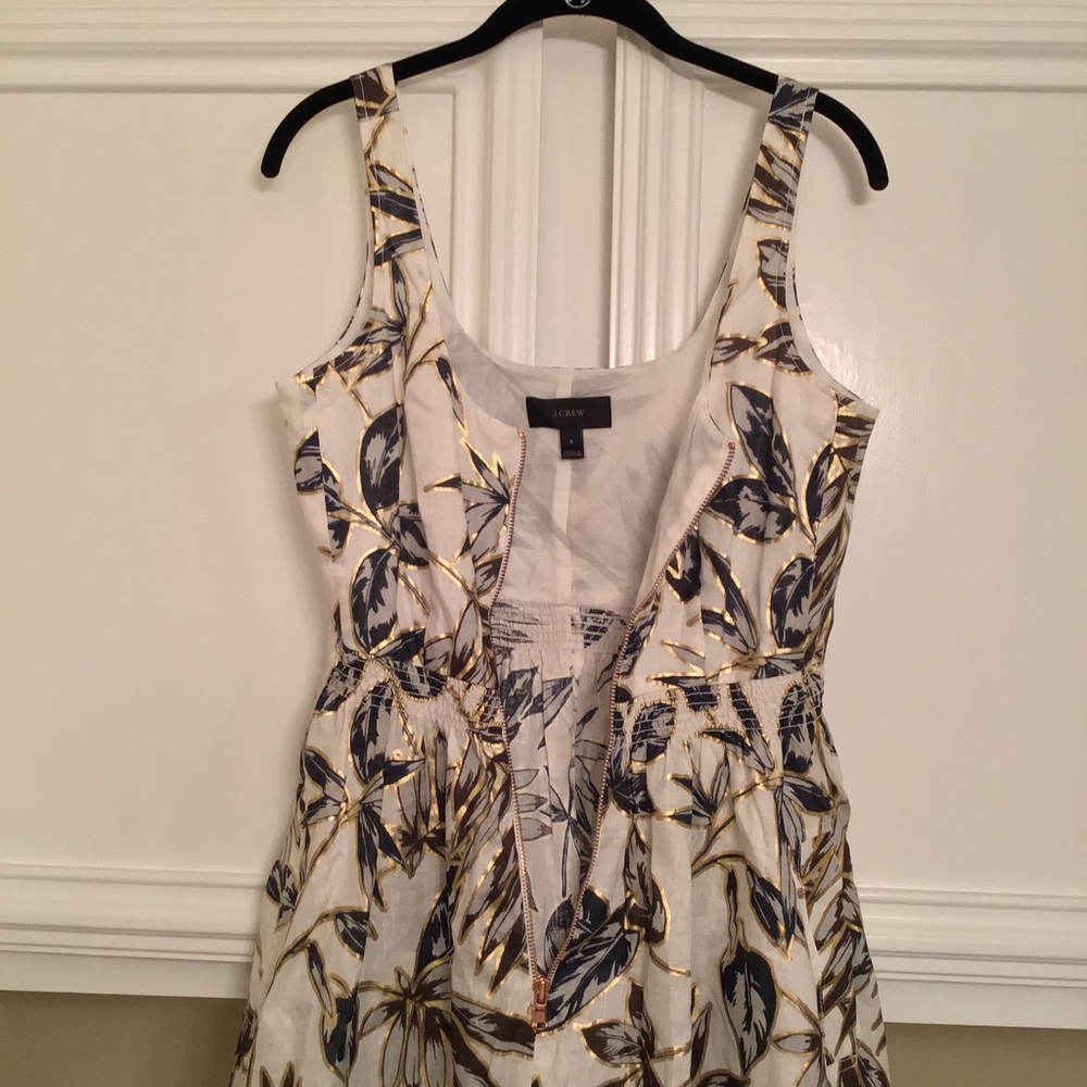 NWOT J. Crew Linen Dress - Picture 8 of 8